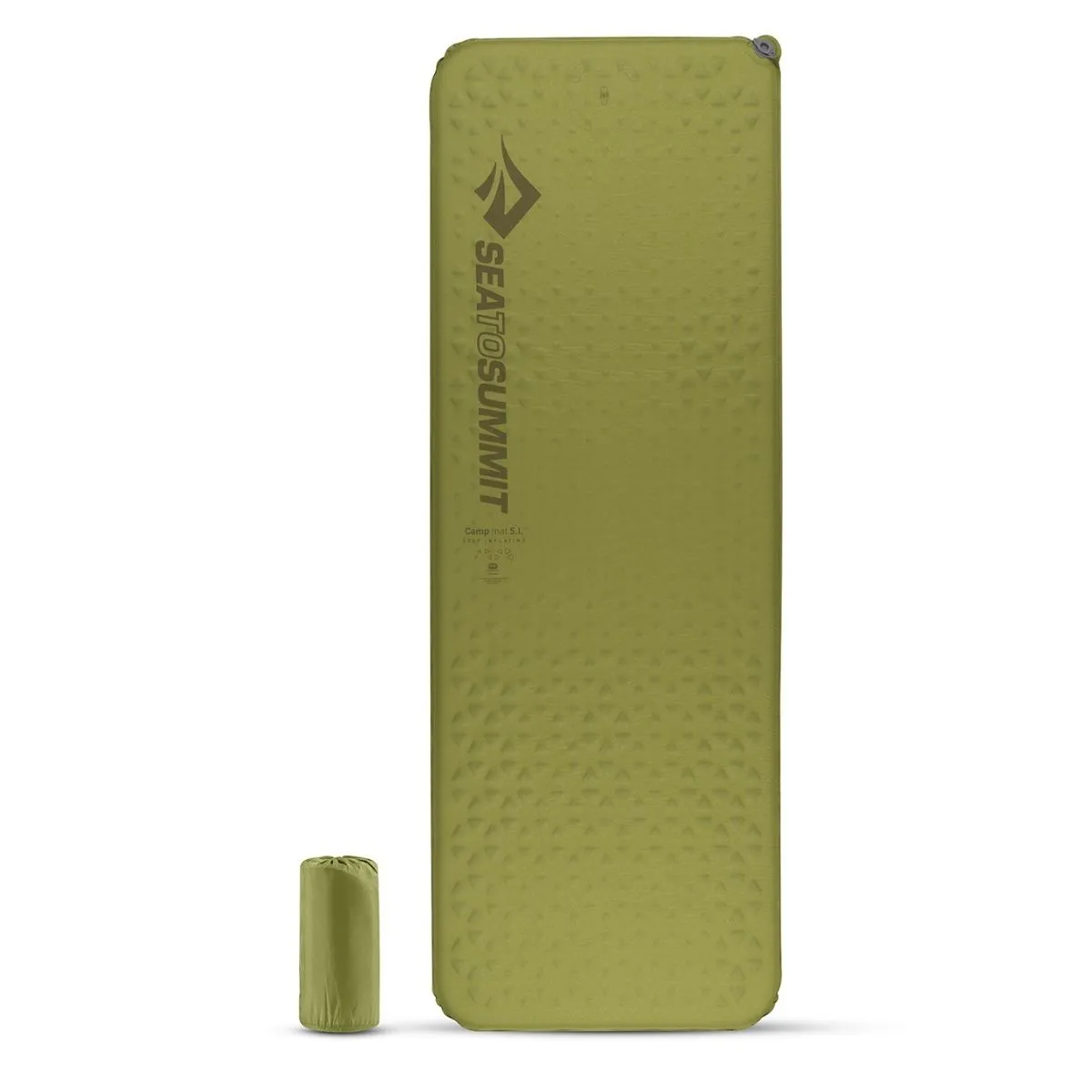 Aislante Autoinflable Sea To Summit Camp Mat SI Rectangular Regular Olive