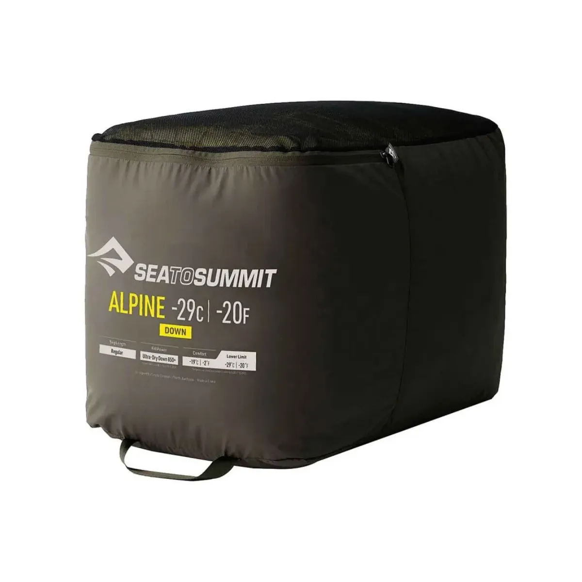 Bolsa de Dormir Sea To Summit Alpine - Talle Regular - Confort -19°C