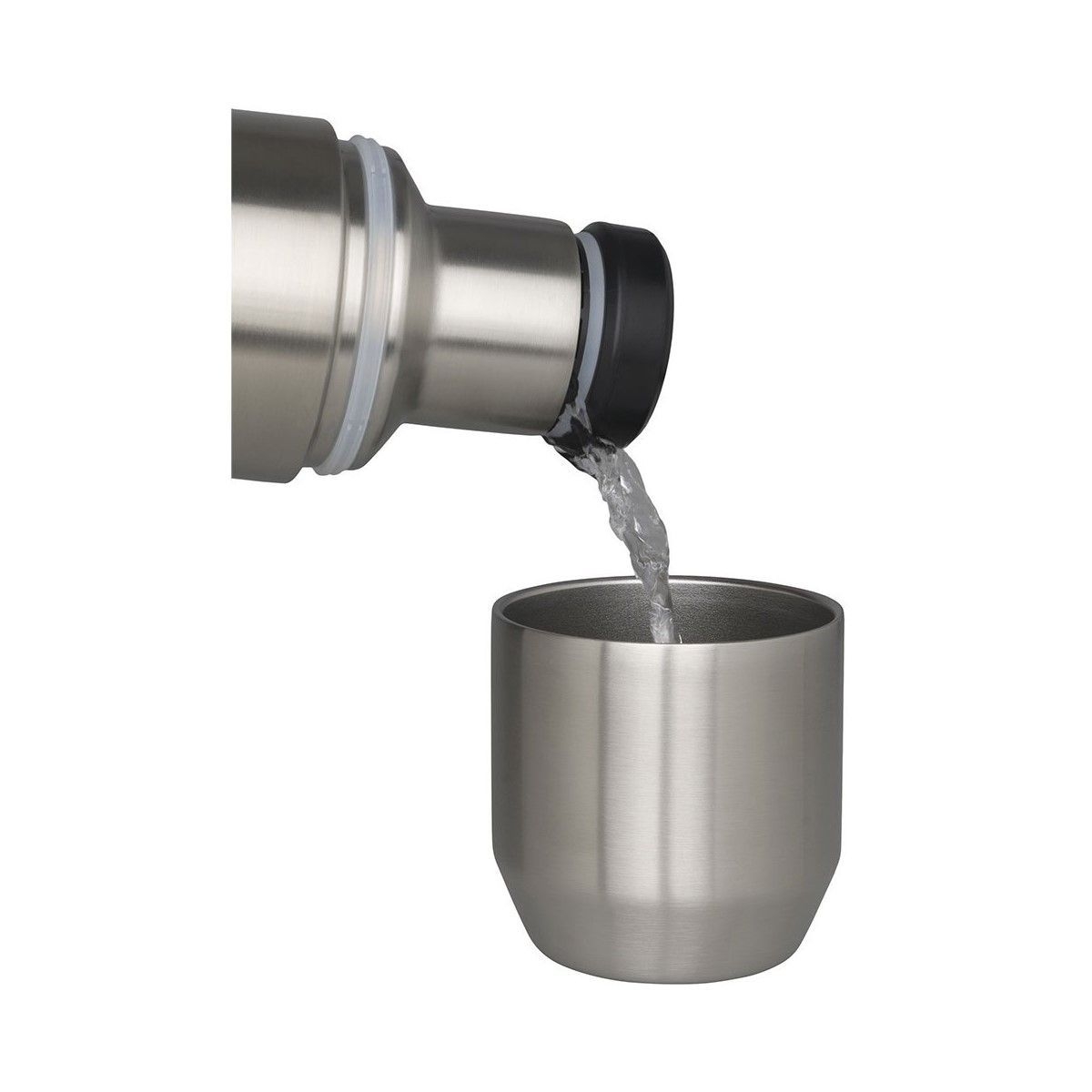 Termo Matero Sea to Summit 360 Flask con Tapa para Verter Acero Inox 750cc