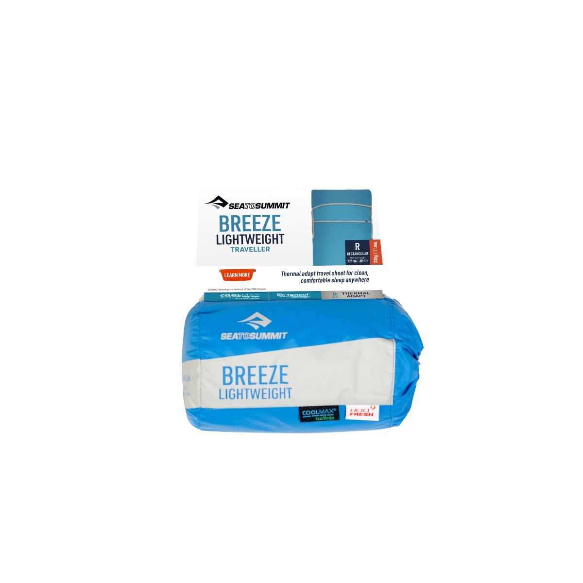 Liner Sea to Summit Breeze Lightweight con funda de almohada Rectangular