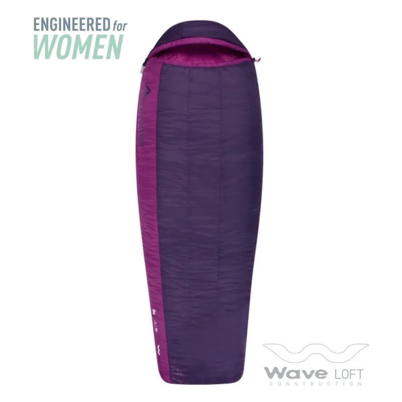 Bolsa de dormir Sea To Summit Quest QuII -8C Womens Regular Confort -1°C