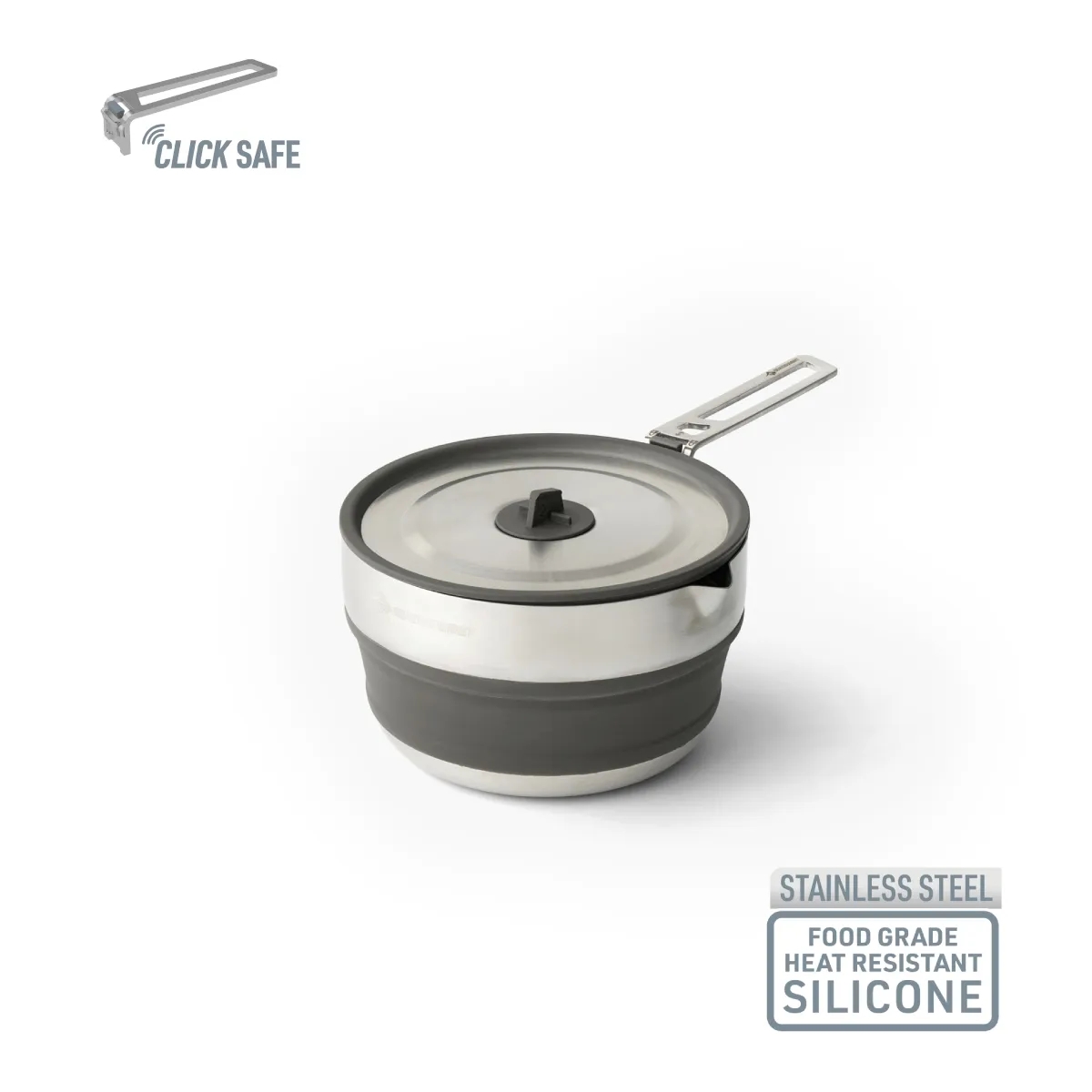 Marmita Sea to Summit Detour Plegable Acero Inox 1.8 L